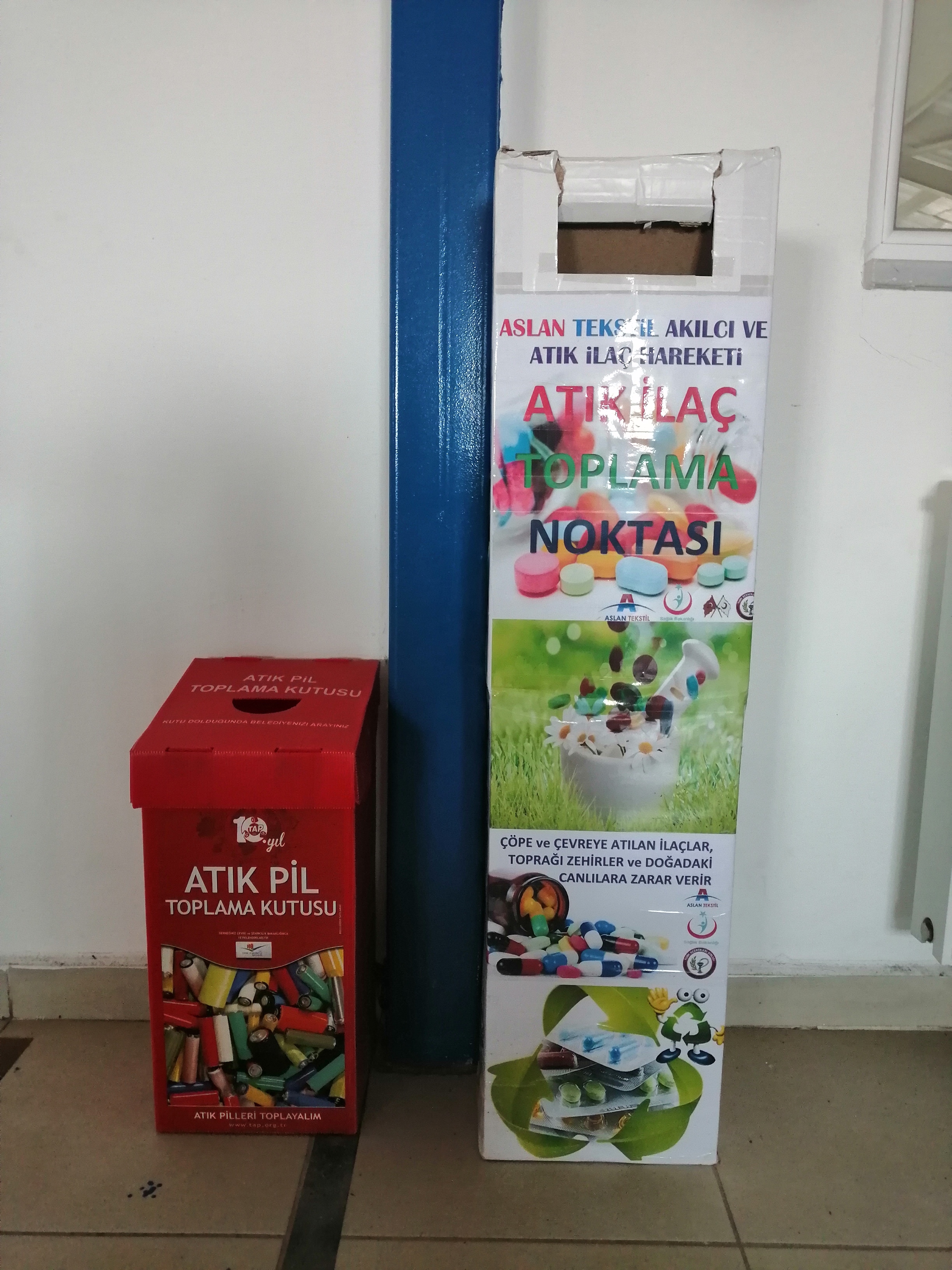 ATIK PİL VE KULLANILMAYAN İLAÇLAR